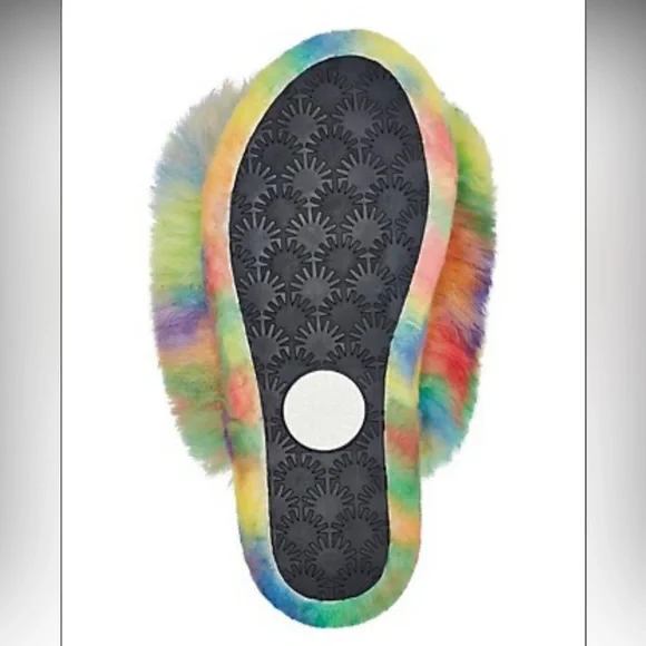 🆕🌈🆕 UGG NEW FLUFF PRIDE SLIPPER 🆕🌈🆕 - Picture 11 of 12